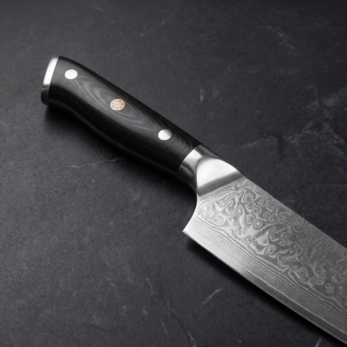 Kurenai Gyuto Chef Knife - handle
