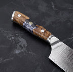 Seiryu Nakiri Vegetable Knife - handle