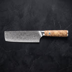 Isshin Nakiri Vegetable Knife - side