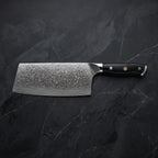 Genbu Cleaver Knife – on the board