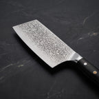 Genbu Cleaver Knife – blade detail