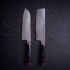 Kohaku Knife Duo (Santoku & Nakiri) · hero