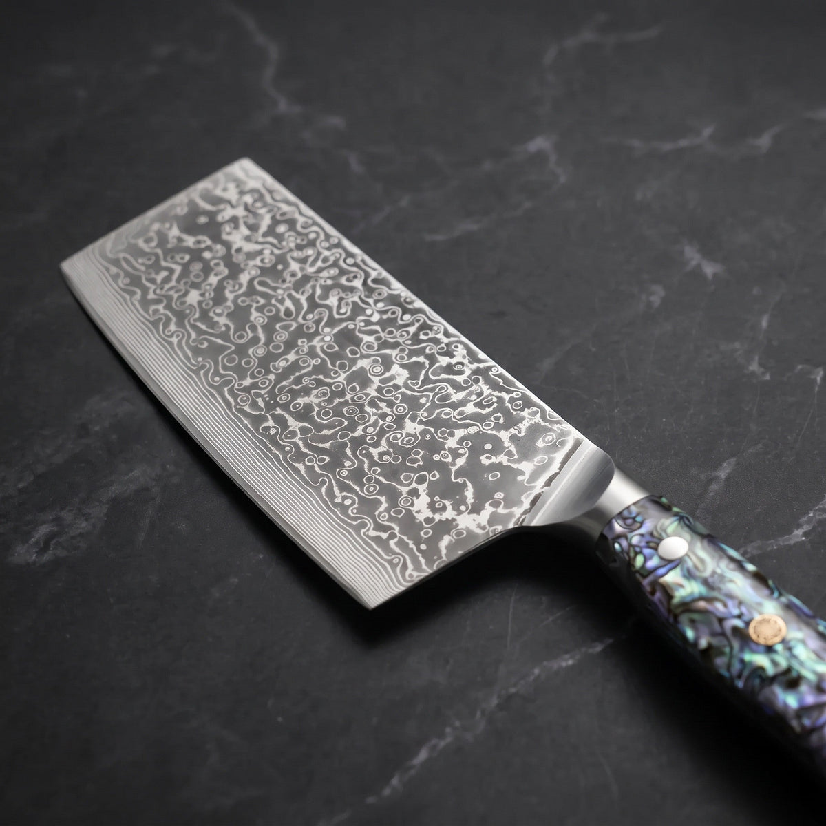 Nagisa Cleaver Knife – blade detail