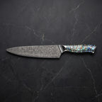 Shirogane Gyuto Chef Knife – on the board