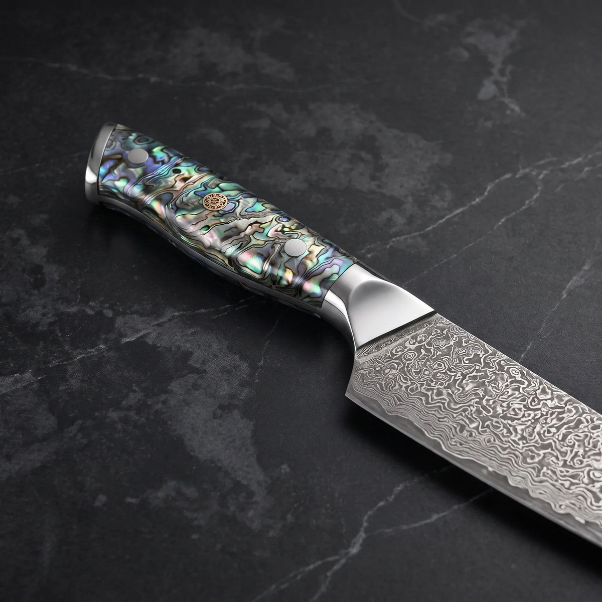 Shirogane Gyuto Chef Knife – handle