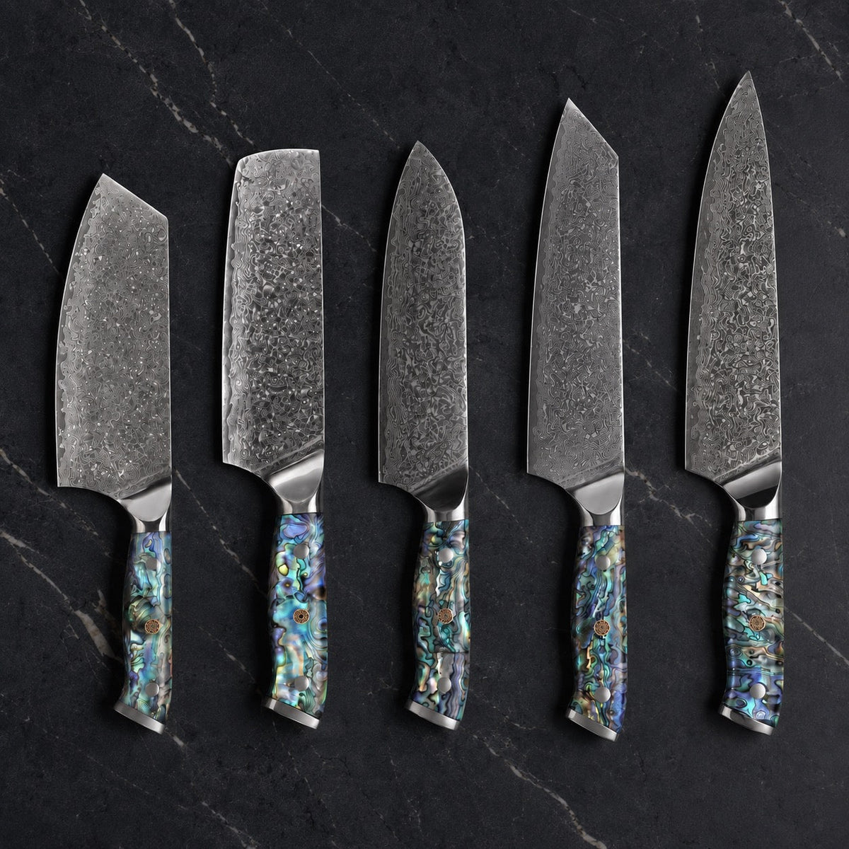 Shirogane Knife Set - set hero